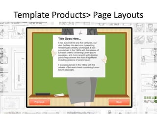 Template Products> Page Layouts
8/20/2015 swling@mmu.edu.my 38
 