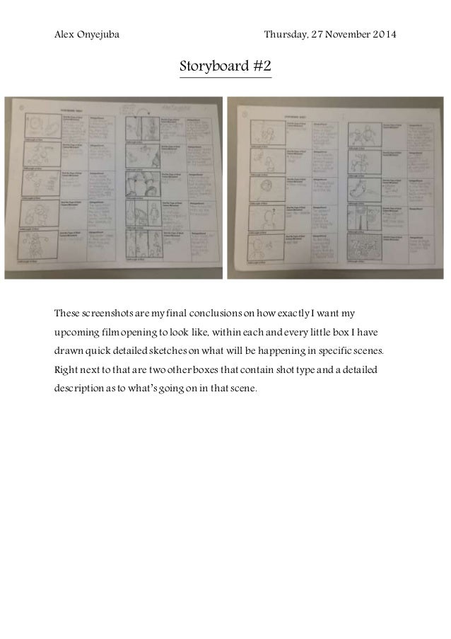 Storyboard Final Draft