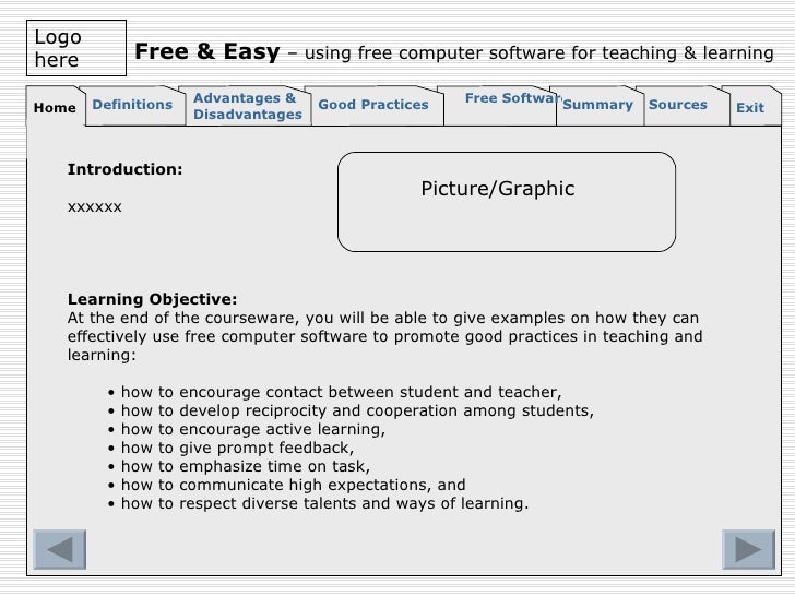 Story Board Courseware Proposal