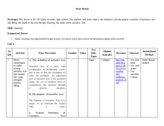 Story Board ETM - Listening Skill | PPT