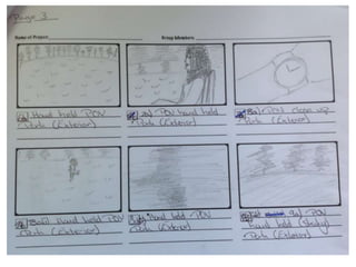 Storyboard Evidence For Trailer