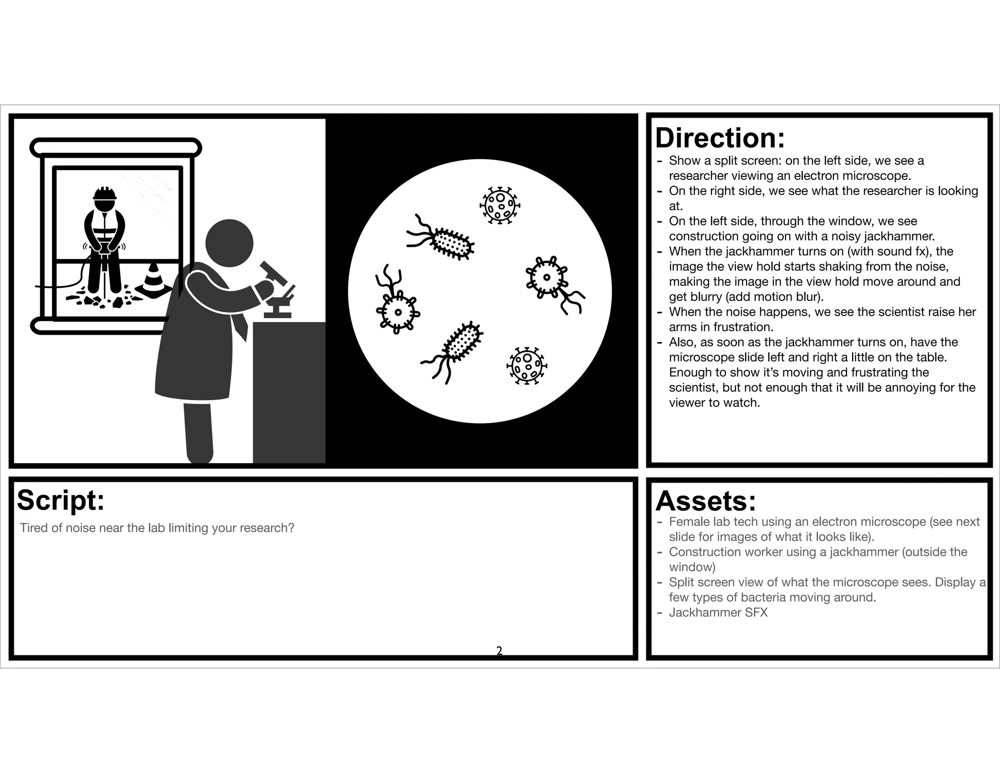 Animated Explainer Video Storyboard Example