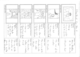 Storyboard for idea 1   the lurking