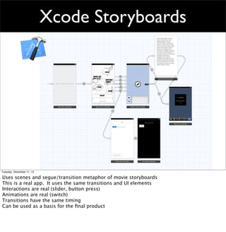 iOS Prototyping with Xcode Storyboards | PDF