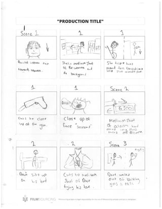 Storyboard page 1