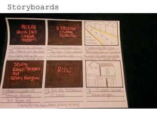 Storyboards
 