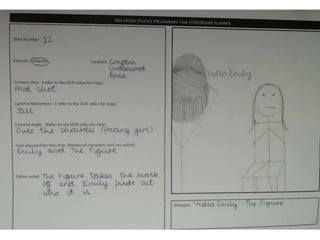 Storyboards For Preliminary Task