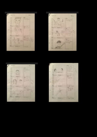 Storyboards and release forms