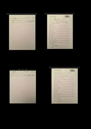 Storyboards and release forms