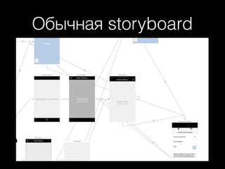 Обычная storyboard
 