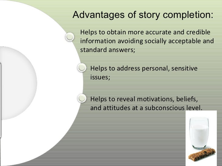 Story completion projective technique