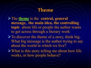 Story elements | PPT