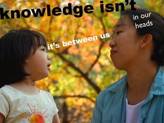 ving
                             e ha e
                   ast e tim y solv
            ld I w how the are
       wou lain
W hy        exp           anat ions ly I
      ents My expl
stud ms?                            ate
                               ltim ck
     oble           t on es. U go ba
 pr            bes ving to
      ays the p ha                 lain
 alw           du            -exp way.
          s en ify or re any
    lway clar
   a                       class
         and           the
            tion s to
       solu




                    Eliot teaching by ﬂickr user yewenyi
                    http://www.ﬂickr.com/photos/yewenyi/381552561/
 