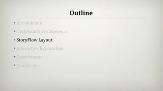 StoryFlow - Visually Tracking Evolution of Stories | PPTX