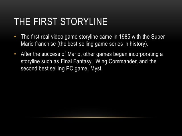 Story In Video Games Story In Video Games