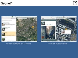 Geonef* 
Visite d’Etampes en Essonne Paris en Autochromes 
 