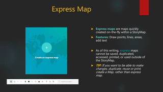 Story maps end user explorations in gis | PPTX