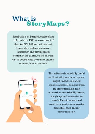 ARCGIS StoryMaps Redefining Communication | PDF