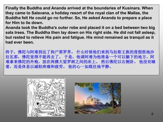 Story of Buddha Gautama  (Part 6 - Final)    (Eng & Chi).pptx