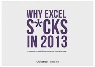 Why Excel Sucks in 2013 - FR