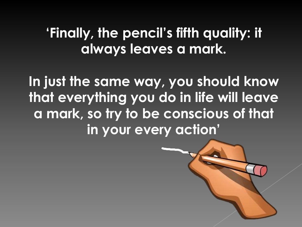 Story of pencil