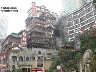 A solution exists  for most problems 