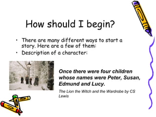 Story openings | PPT