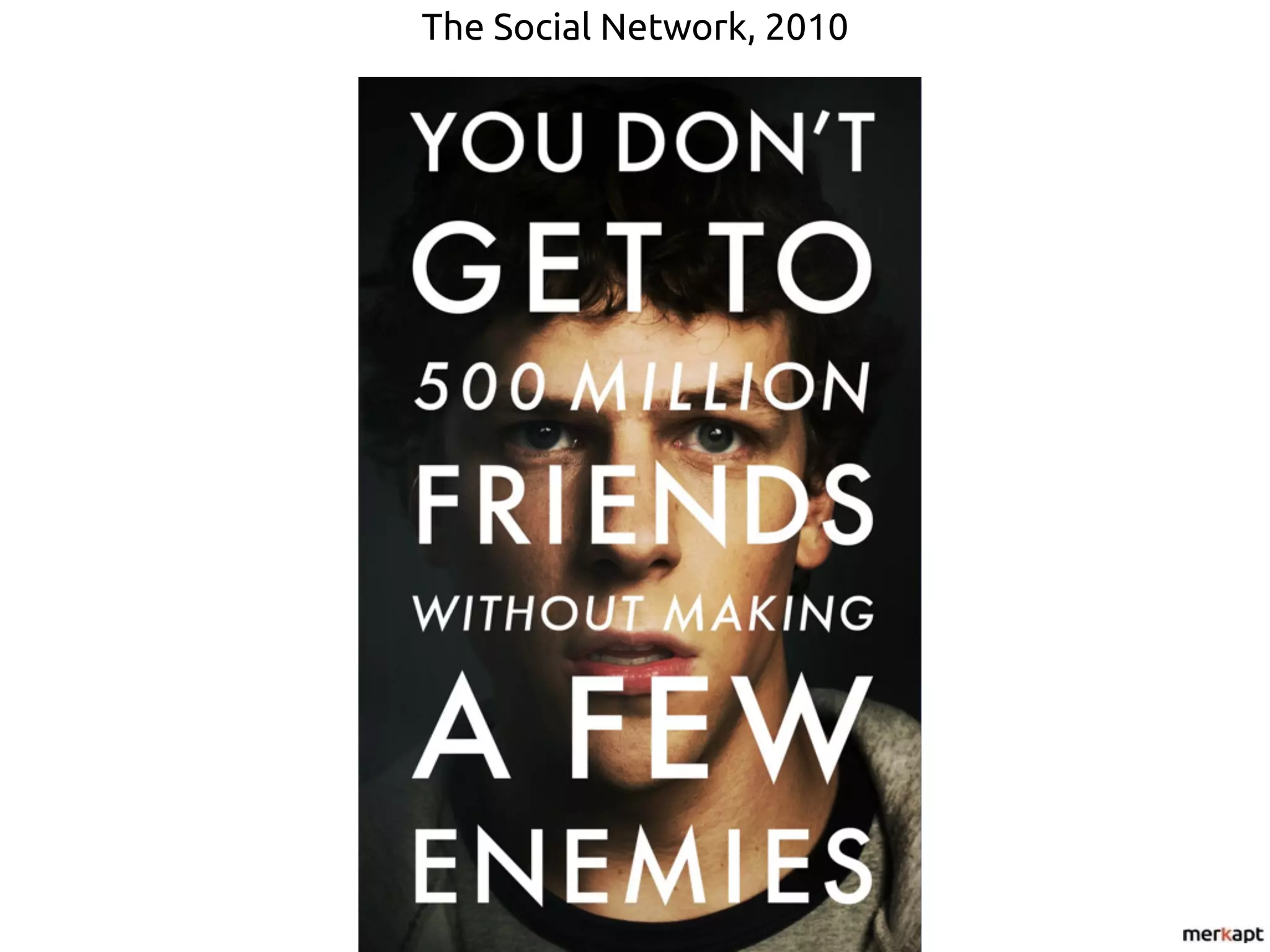 The Social Network, 2010
 