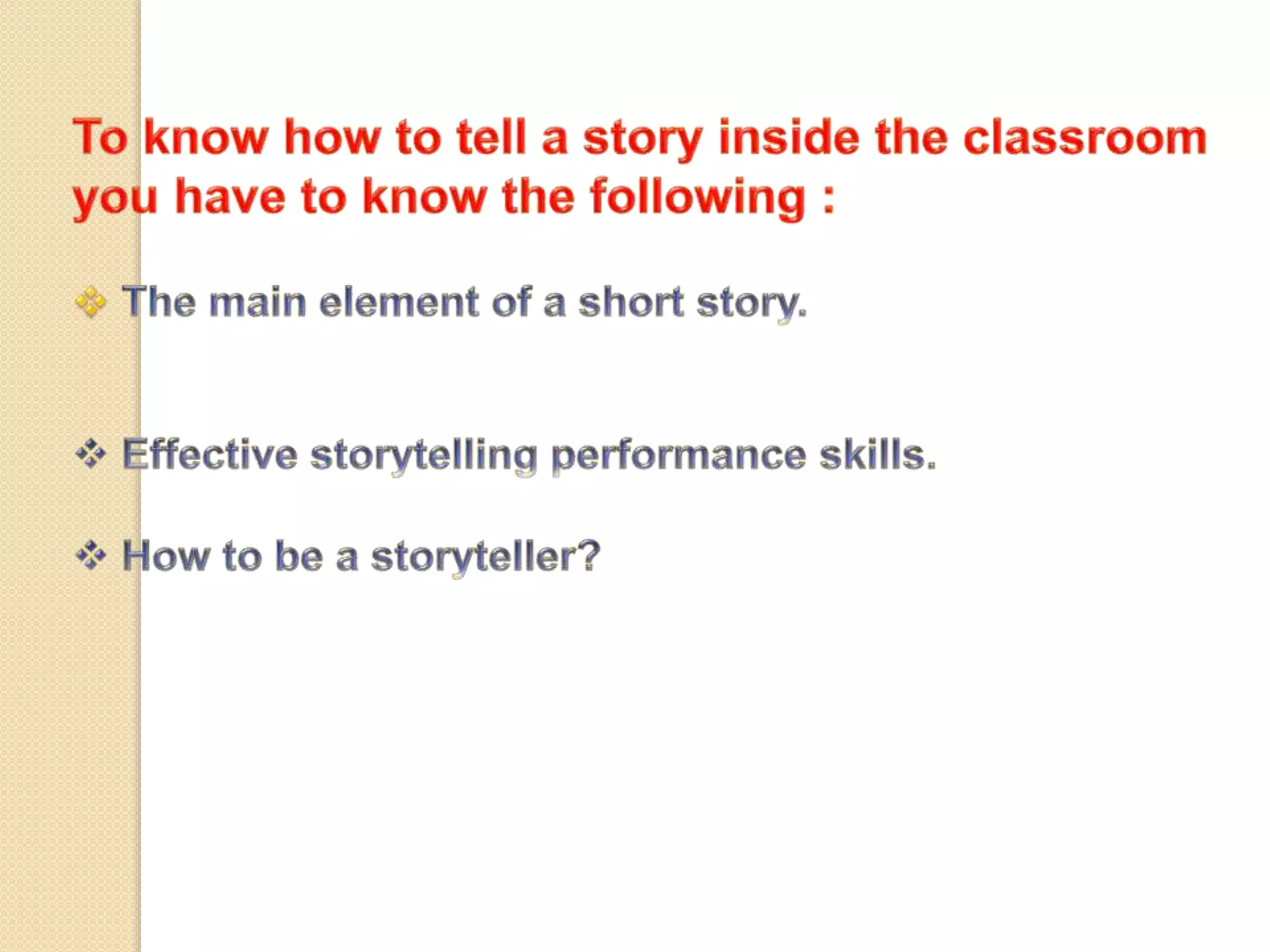Storytelling | PPTX