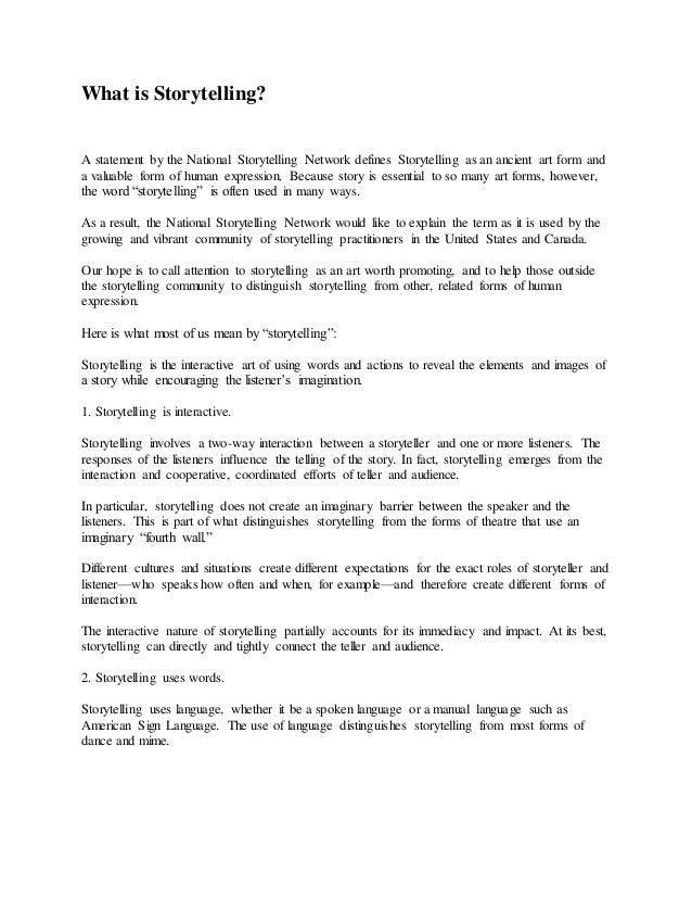examples of sites with storyteling narrative examples of sites with storyteling narrative