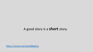 Question # 6
Why do we like stories?
 