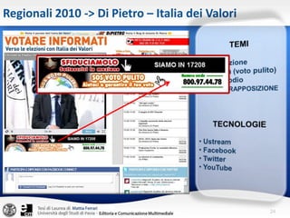  tema del Sole10my.barackobama.com – Social Network NarrativoTEMI  credere