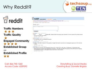 Why Reddit? 