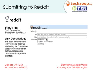 Submitting to Reddit 