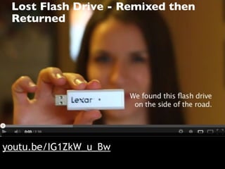 Lost Flash Drive - Remixed then
 Returned




youtu.be/IG1ZkW_u_Bw
 