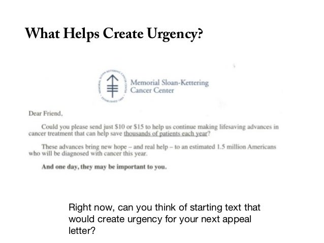 storytelling with appeal letters