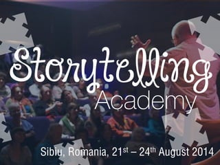 Academy
Storytelling
 