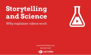 www.switchvideo.com
888-­501-­3105
Storytelling
and Science
Why explainer videos work
 