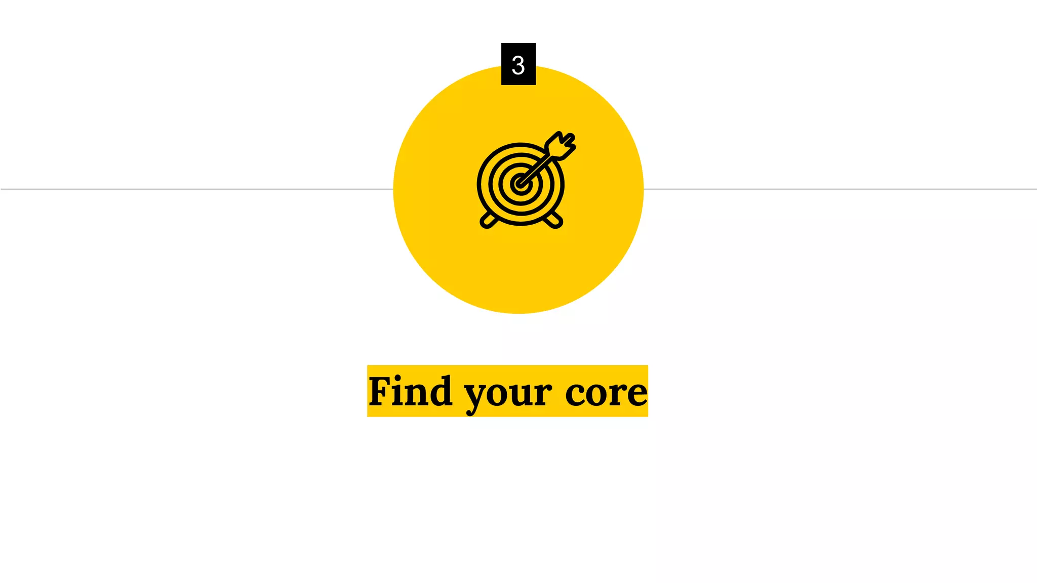 Find your core
3
 