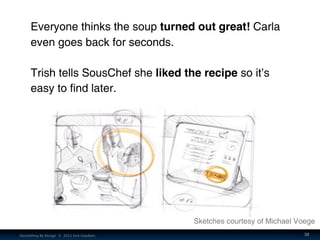 Everyone thinks the soup turned out great! Carla
     even goes back for seconds.

     Trish tells SousChef she liked the...