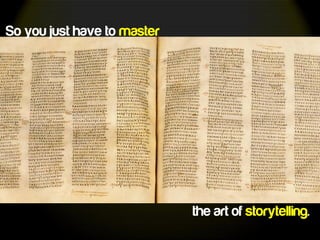 How storytelling can enhance digital projects