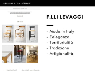 F I L O L U N G O F I L O 2 2 / 9 / 2 0 1 7
 