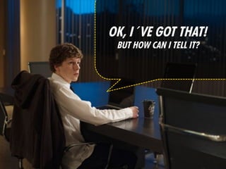 OK, I´VE GOT THAT!
BUT HOW CAN I TELL IT?
 