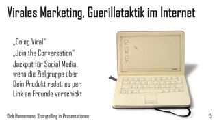 War Stories vermitteln Wissen  