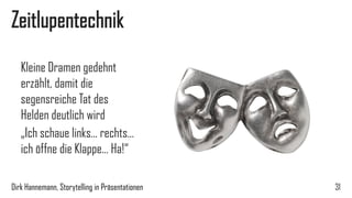 Technik 3: „Du“-Perspektive 
Hannemann, Storytelling 
31 
„Was hättest DU gemacht?“  