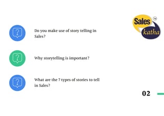 SaleskiPathshala : The Science of Storytelling in Sales