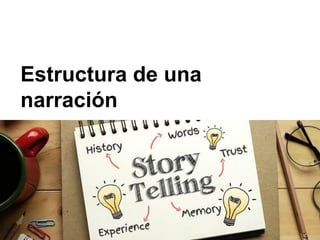Estructura de una
narración
 