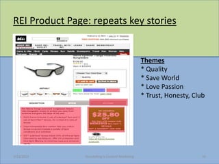 REI Product Page: repeats key stories


                                                    Themes
                       ...