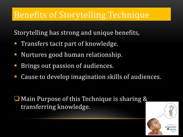 Storytelling Technique Pptx