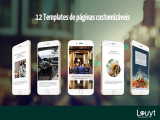 12Templatesdepáginascustomizáveis
 